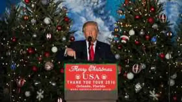 Donald Trump mocks media as he recounts Election Day win